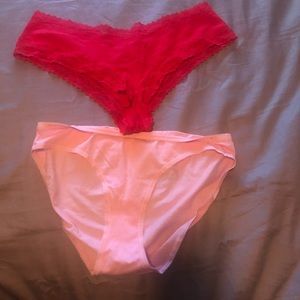 Two pair of Victoria Secret panties NWT